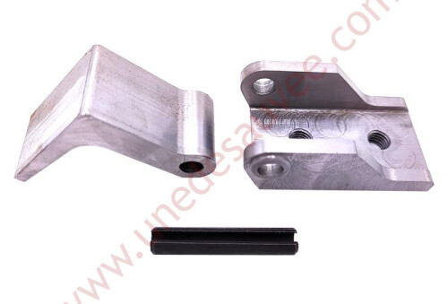 Hinge door and pin - pin, front