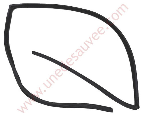 Front door window guide rail - door,