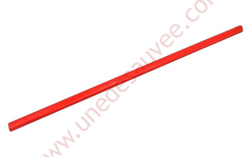 Red edges aluminum strips - aluminum,